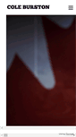 Mobile Screenshot of coleburston.com